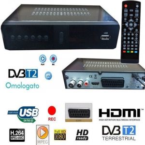 Décodeur Récepteur Numérique Terrestre Dvb-t Tv Péritel Antenne Hdmi 1080p Reg Pvr