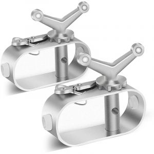 Tendeur de C&acirc;ble M&eacute;tallique, 2 Pi&egrave;ces Tendeur de Fil Acier INOX, Tendeurs Bache Piscine, Tendeur de Corde &Agrave; Linge, Tendeurs de C&acirc;ble en Acier pour