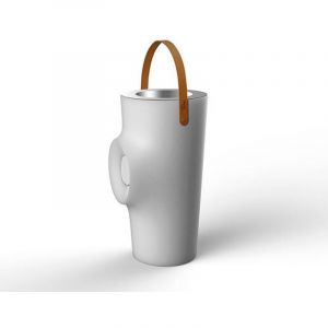 Woody Porte-bouteilles design et lumineux avec recharge solaire ou par batterie. Très résistant pour une utilisation en extérieur. Lumière rgb
