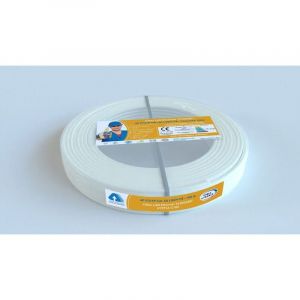 Cable réseau - catégorie 6a - utp - lsoh-fr - 4 paires - couronne de 100 mètres - ivoire - dca Acome r7291ac1