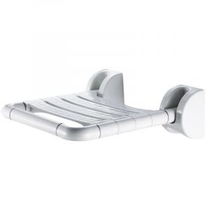 Tabouret de Douche Pliable, siège de Bain Mural antidérapant, Chaise de Douche Robuste, Banc de Salle de Bain, Banc de Douche Pliable pour la Salle