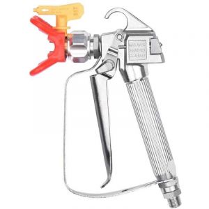 Pistolet a Peinture Airless + Garde de Si&egrave;ge de Buse + 517 Buse R&eacute;versible, Outil Universel pour Titan Wagner Graco Pulv&eacute;risateur de Peinture