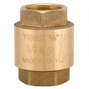 CLAPET ANTI-RETOUR YORK Taille : 1" DN25 12 bar/174 psi