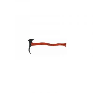 Stubai - Sapie manche carbone et plastique 600mm 840g. Equipée d'une hachette pour couper les résidus de bois, écorces ou petites branche