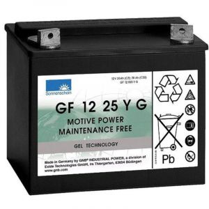 Batterie plomb Gel GF1225YG 12V 28Ah d&eacute;charge lente
