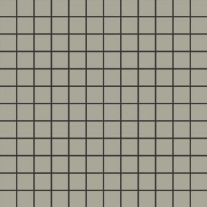 Mosa&iuml;que de gr&egrave;s c&eacute;rame QUADROCOLOR UNI - Mosa&iuml;que 2,5x2,5 cm Gris vert - bo&icirc;te de 2 m2 - Mosa&iuml;que 2,5x2,5 cm Gris vert - bo&icirc;te de 2 m2