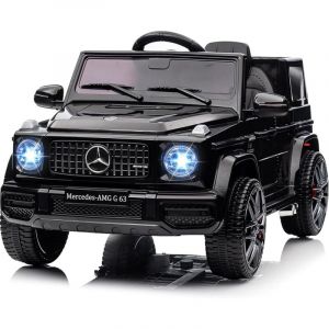 Voiture &Eacute;Lectrique Enfant Mercedes-Benz G63 AMG Licenci&eacute;e, 12V T&eacute;l&eacute;Commande 2,4G, Verrouillage S&eacute;Curit&eacute;, LED, Bluetooth Et Musique, Jouet Enfant 3