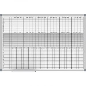 Maul - Tableau planning, planning mensuel/annuel, largeur 900