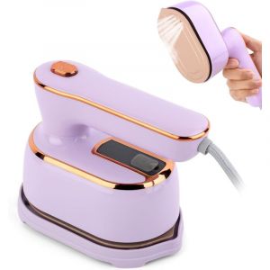 Mini Fer &agrave; Repasser Couture, 1000 W Fer &agrave; Repasser de Voyage, Portable Defroisseur Vapeur Vertical 2 en 1 Humide et S&egrave;che, Mini Fer &agrave; Vapeur Rapide 20