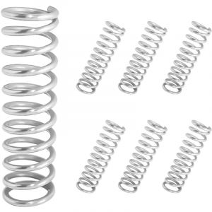 Largeight - 10 Pièces Ressorts Compression, Ressort de Compression en Acier Inoxydable, Ressorts Métalliques Pour Craft Réparation, 1,2 x 10 x 100 mm