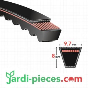 Courroie stafor Faucheuse rotative