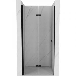 Mexen - Lima porte de douche pliante 70 cm, transparent, noir - 856-070-000-70-00