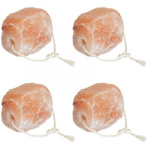 Torana - Pierres à Lécher en Sel 4 pcs Rose Pierres