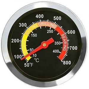 6CM Thermomètre, Fumeur de Barbecue Jauge de température,Thermostat pour bbq, et thermomètre à Barbecue d'Autres - ZVD