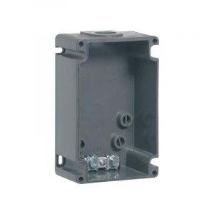 Legrand - Boîtier réversible Hypra IP44 pour prise 2P+T , 3P+T et 3P+N+T 32A - 1 entrée iso 25 - plastique