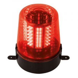 HQ-Power Gyrophare avec 108 led, augmente la s&eacute;curit&eacute; et la visibilit&eacute;, vitesse de rotation r&eacute;glable, adaptateur/chargeur inclus, &eacute;conomie d'&eacute;nergie,