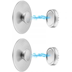 Lafomukea - 2 Pi&egrave;ces Porte-Savon Magn&eacute;tique Acier Inoxydable, Murale Porte-Savon Aimant de Cuisine et de Salle de Bain, &Eacute;conomisez de l'espace