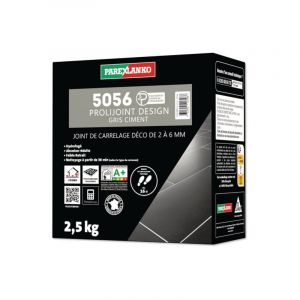 Parexlanko - Joint carrelage 5056 Prolijoint Design - Ciment - 2,5 kg - L5056CIMENT2.5