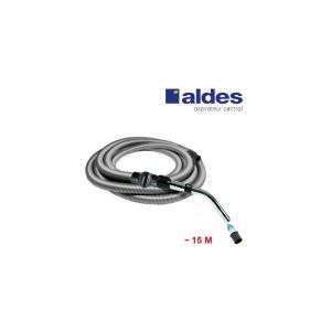 Aldes - Flexible avec poignée standard chromée remplace la poignée de commande pneumatique 11070062 avec douille de démarrage - longueur au choix