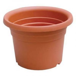 ICS - Vase rond d. 90 cm pour fleurs de jardin en polypropylA ne sans soucoupe