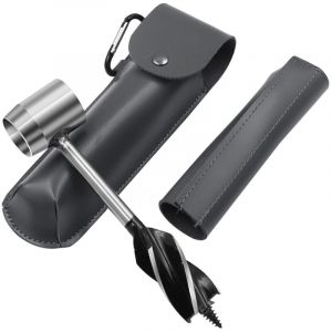 Cl&eacute; &agrave; tari&egrave;re manuelle foret &agrave; main pour le travail du bois Cl&eacute; &agrave; tari&egrave;re manuelle Foret h&eacute;lico&iuml;dal manuel outil de survie pour Le Camping,