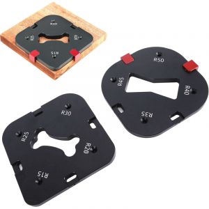 Gabarit Defonceuse a Bois, Gabarit D&eacute;fonceuse pour D&eacute;fonceuse R15-R50, Gabarit Plan de Travail, Gabarit Positionnement