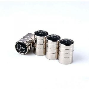 Bouchon de Valve de Pneu de Voiture Bouchon de Valve appropri&eacute; Bouchon de Valve de Pneu en m&eacute;tal (Mercedes Benz, 8 Packs) - Choyclit