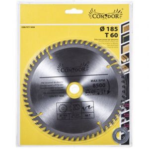 Lame de scie Condor CON-TCT-1856 185 mm Z60
