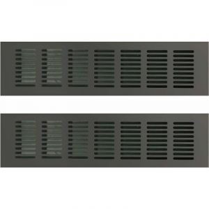 2PCS Grille de Ventilation Rectangulaire, Grille D'aération Rectangulaire, Grille D'aération, Grille Ventilation Rectangulaire, Grille d Aeration