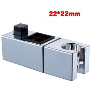 Support de douche tige de douche si&egrave;ge &eacute;l&eacute;vateur si&egrave;ge fixe accessoires de douche accessoires de salle de bain support de douche (tube carr&eacute; 22