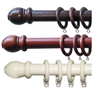 Brixo - Paude en bois d'une valeur de 23 mm 180 cm avec des anneaux de cerise Emmegi