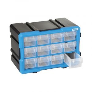 Commode modulable avec 12 tiroirs extractibles pour atelier