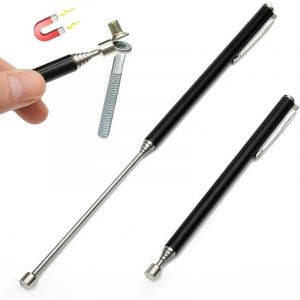 1 Pièces Aimant Telescopique,Tige Aimantée,Ramassage Magnétique,Acier Inoxydable Aimant Telescopique,Tige Télescopable Magnétiques,Outil De Ramassage