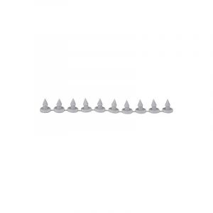 Pur-pvc rivets blancs emballage 1000 pieces