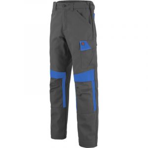 Pantalon Muffler Gris Charcoal / Bleu Azur S - Fr(40-42)