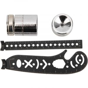 Outil de Règle de Dessin, Outil de Règle de Dessin Multifonctionnel en Fer Noir Règle de Boussole Peinture Innovante Mesure de Boussole Magnétique