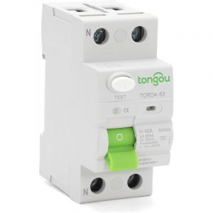 Fitags - Disjoncteur 2P 63A 100mA disjoncteur diff&eacute;rentiel &eacute;lectrom&eacute;canique disjoncteur diff&eacute;rentiel disjoncteur &eacute;lectrique