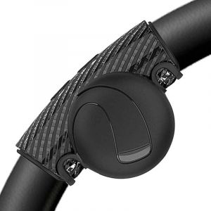 Pommeau de volant universel pour voiture, tracteur, camion, bateau (noir)