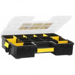Organiseur Sortmaster 17 compartiments - 1-94-745 - 17 compartiments dont 10 intercalaires amovibles - Stanley