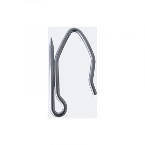 Lot de 20 agrafes épingles pour rideaux en Acier Zingué Boulet
