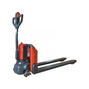 Transpalette &eacute;lectrique long - Fourches 1800x540mm - Charge max 1.5T - Batterie lithium - Industrie et logistique - PTE20N-1800