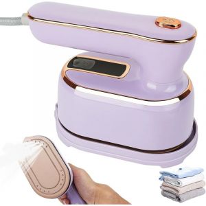 Mini Fer &agrave; Vapeur, 1000W Fer &agrave; Repasser de Voyage Portable, 180 Degr&eacute;s Pliable Mini Fer &agrave; Vapeur Portable, Utilisation Horizontale Verticale, Machine