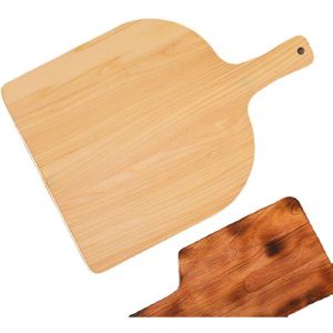 Pelle &agrave; pizza courte Pelle &agrave; pizza en bois 30 x 42 cm Planche &agrave; d&eacute;couper Pelle en bois Bouleau Accessoires de cuisine pour pizza Pelle &agrave; four Planche