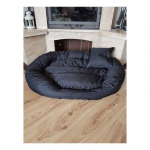 Viking Choice - Lit pour chien en cuir artificiel xxl - coussin pour chien canapé pour chien lit pour chat panier pour chien - étanche 110 x 80 cm