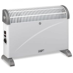 Lgvshopping - Plein Air Radiateur électrique mobile TCT-2000 - 750/1500/2000W - Thermostat réglable - Blanc - Blanc