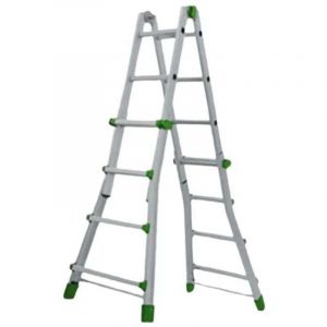 Echelle Direct - facal - Échelle Aluminium Multipostions Télescopique - Hauteur d'accès dépliée 4,35m