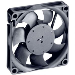 712 f Ventilateur axial 12 v/dc 43 m&sup3;/h (l x l x h) 70 x 70 x 15 mm S89206 - Ebm Papst