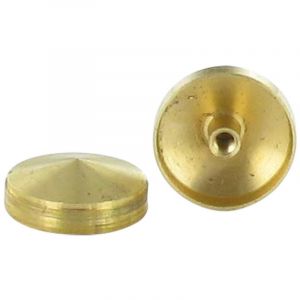 Vis Express - Rosace Conique Laiton 18 Taraudage borgne M3 au pas de 60-10 pi&egrave;ces