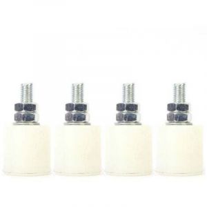 Roue de guidage de rail de porte de cour porte coulissante roue en nylon poulie en nylon industrielle diverses sp&eacute;cifications.. Debuns