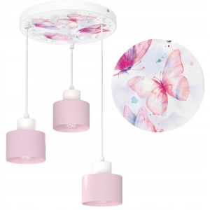 Lampe De Plafond Pour Enfants Suspendu Papillons Lampe Polonaise Led E27 Impression Enfants